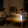 Перезаряджуваний LED-ліхтар Синій корпус HER-TEX HT-2626, 24 LED, USB, до 80 годин