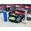 Налобный фонарь BL 1801A /1804A COB XPE + сенсор 18650 USB charge | Фонарик на голову аккумуляторный
