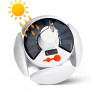 Ліхтар-лампа акумуляторна BL 2029 + SOLAR на сонячній батареї з USB зарядкою