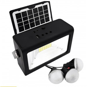 Многофункциональный LED фонарь с солнечной панелью CL03