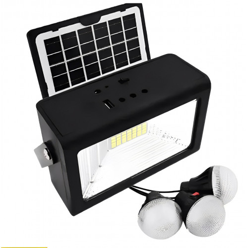 Многофункциональный LED фонарь с солнечной панелью CL03