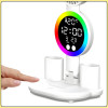 Настільна LED-лампа з 4 панелями, вентилятором і дисплеєм KRX-104