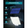 Світильник на сонячній батареї з датчиком руху Solar wall lamp BL-104-SMD