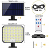 Світильник на сонячній батареї з датчиком руху Solar wall lamp BL-104-SMD