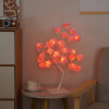 Светодиодное дерево, "Розовые Розы" (NNG-05) (24 LED (теплый свет) 220V)