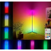 Підлогова кутова RGB-лампа торшер з пультом керування 1,2 м Кутовий підлоговий нічник світильник