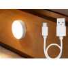 Аккумуляторный светильник с датчиком движения на магните от USB, DZG-GY-005, Белый / Светильник светодиодный