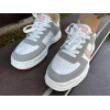 Жіночі кросівки Ailaifa8823-grey Біло-сірі