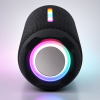 Портативная Bluetooth колонка JC-500 10 Вт с RGB LED подсветкой, аккумуляторная беспроводная мини-колонка
