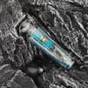 Бездротова машинка для стриження + 5 насадок, з USB, VGR V949, Синя / Чоловічий тример/Теммер для стриження волосся