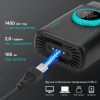 Бритва VGR 378 Black/ Шейвер подвійне лезо, тример/ Бритва з LED-дисплеєм
