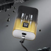 Беспроводная бритва для мужчин с UV-дезинфекцией, USB-C, Kemei KM-T418, Градиент / Шейвер / Аккумуляторная мужская электробритва