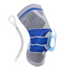 Бандаж колінного суглоба середньої фіксації, KNEE SUPPORT AA-18, Сірий/Бандаж на коліно/Фіксатор коліна/Наколінник