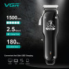 Машинка для стриження (clipper) VGR V-679 BLACK, 4 насадки