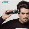 Машинка для стриження (clipper) VGR V-679 BLACK, 4 насадки