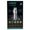 Машинка для стриження (clipper) VGR V-678 SILVER, 4 насадки