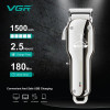 Машинка для стриження (clipper) VGR V-678 SILVER, 4 насадки