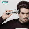 Машинка для стриження (clipper) VGR V-678 SILVER, 4 насадки