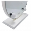 Дзеркало для макіяжу з LED-підсвіткою Led Mirror 5 LED JX-526 Білий