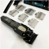 Машинка для стриження (clipper) VGR V-600, 6 насадок, LED display, Black