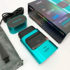 Чоловіча електробритва шейвер з USB, VGR V-307, Бірюзова / Акумуляторна бритва / Тример для обличчя