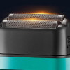 Чоловіча електробритва шейвер з USB, VGR V-307, Бірюзова / Акумуляторна бритва / Тример для обличчя