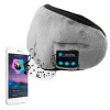 Маска для сну MUSIC GOGGLES A183 з гарнітурою Bluetooth, Сірий / Маска на очі для сну / Пов'язка на очі для сну