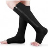 Компресійні гольфи для фіксації щиколоток Zip Sox S/m черный и бежевый