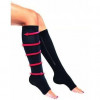 Компресійні гольфи для фіксації щиколоток Zip Sox S/m черный и бежевый