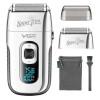 Бритва VGR V 332 Silver/ Шейвер сітковий на USB/Електробритва з подвійним лезом і тримером