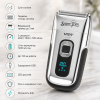 Бритва VGR V 332 Silver/ Шейвер сітковий на USB/Електробритва з подвійним лезом і тримером