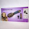 Професійний стайлер для волосся 3-в-1 New Professional Salon — фен-щітка, випрямляч та укладка | 600W | 4 режими нагріву