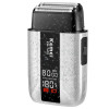 Беспроводная электробритва для мужчин, 1400мАч, от USB, Kemei T402, Серая / Бритва аккумуляторная / Электрическая бритва / Шейвер