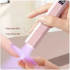 Ультрафиолетовая светодиодная лампа для ногтей USB AND 1-44 Розовый