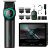 Тример VGR V-977 BLACK, регулювання потужностей 6000 — 8000 PRM, 2500 mAh, 4 насадки, LED display