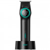 Тример VGR V-977 BLACK, регулювання потужностей 6000 — 8000 PRM, 2500 mAh, 4 насадки, LED display