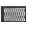 Масажний ортопедичний килимок з подушкою Acupressure Mat Ортопедический массажный коврик 65 см*41 см