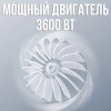 Фен для волосся потужністю 3600 Вт із концентратором і 5 режимами роботи BITEK BT-4015