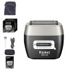 Беспроводная бритва для мужчин, USB-C, Kemei KM-T416, Черный / Аккумуляторная мужская электробритва для бритья / Шейвер