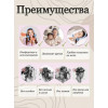 М'який атласний стрижень стрічка для накрутки волосся Бігуді З Крабіком
