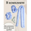 М'який атласний стрижень стрічка для накрутки волосся Бігуді З Крабіком