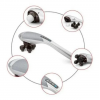 Вібромасажер для спини та тіла Magic Touch massager HSM 50303 4в1 Сірий з насадками
