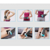 Вібромасажер для спини та тіла Magic Touch massager HSM 50303 4в1 Сірий з насадками