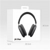 Бездротові навушники з мікрофоном Wireless Stereo Hedset P9 <unk> TF Card<unk> Чорний