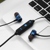 Навушники з Bluetooth/MicroCD (Магнітні, спортивні, потужні) MG-G20 Синій