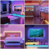 Розумна світлодіодна гірлянда LED RGB 5050, 5 м, водонепроникна IP67, багатобарвна підсвітка, з USB живленням 5.5V