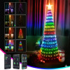 Светодиодная RGB 10м гирлянда на елку или новогоднего декора в дом или на улицу водонепроницаемая IP65 с управлением SMART
