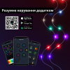 Светодиодная RGB 10м гирлянда на елку или новогоднего декора в дом или на улицу водонепроницаемая IP65 с управлением SMART
