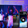 Вуличні вогні 3 м Smart Bluetooth — смарт світлодіодна LED гірлянда RGB, музична, USB, IP65