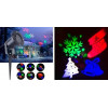 Вуличний лазерний проєктор із малюнками Festival Projection Lamp 12 pictures star shower